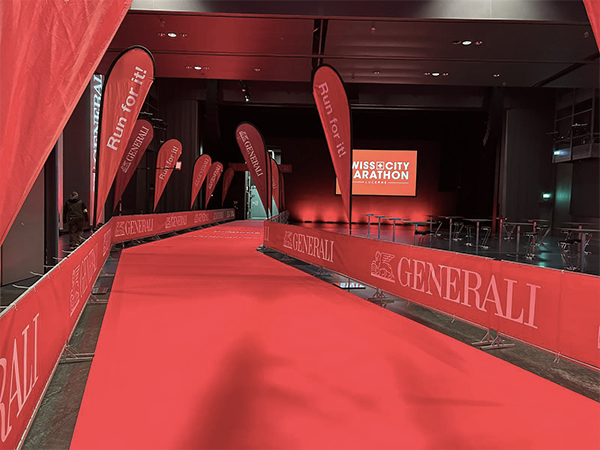 Tappeti per fiere & Pavimentazione agugliata